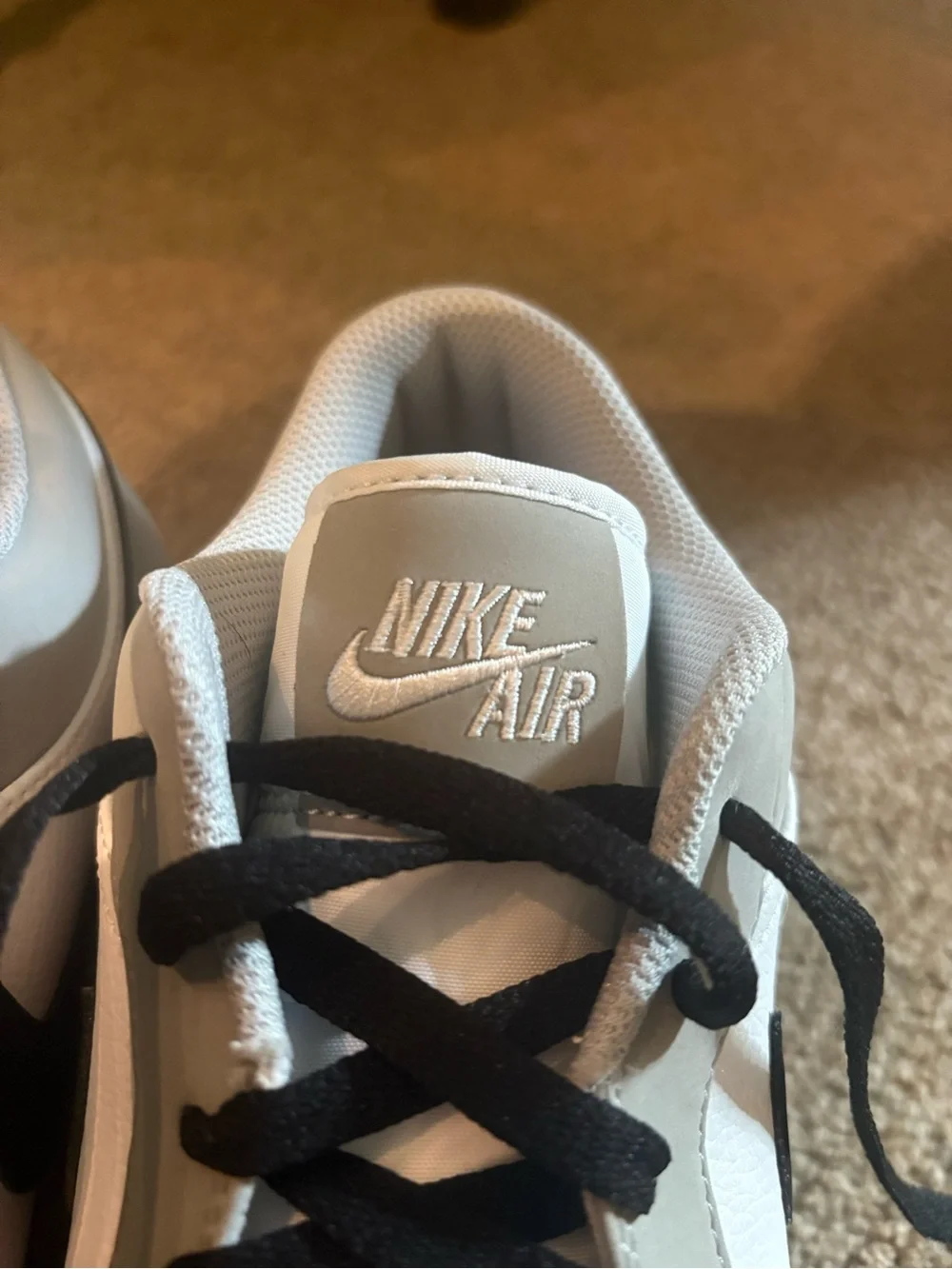Nike Men’s Cleats - White, Gray, Black